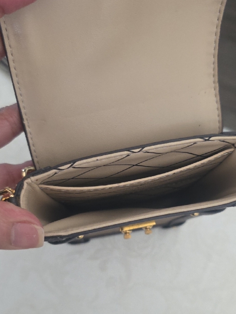 Louis Vuitton Brown Monogram Trunk Crossbody Bag with Gold Hardware - Picture 4 of 4